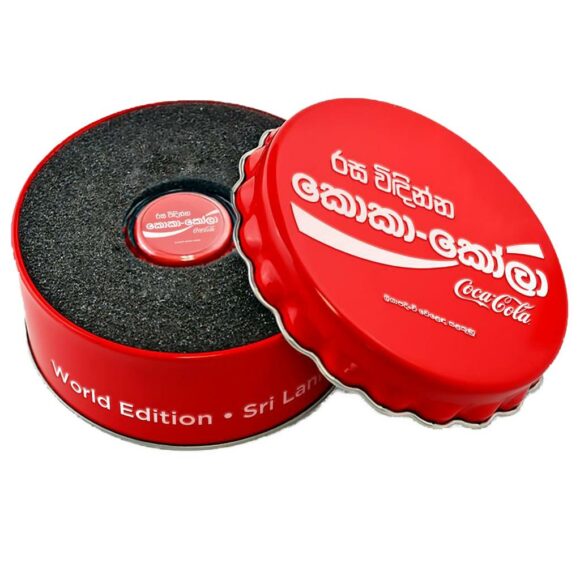 Fiji - $1 Coca Cola Bottle Cap Global Edition #9 Sri Lanka - Afbeelding 5