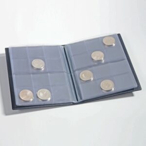 Pocket album voor 96 munten tot 33 mm