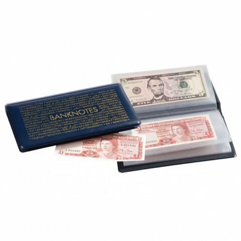 Zakalbum met vaste bladen voor bankbiljetten