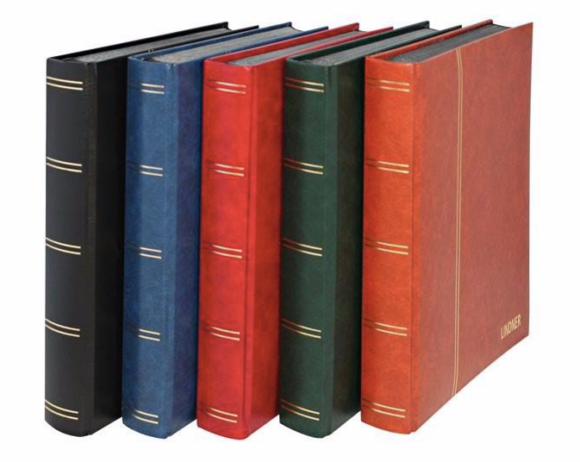 Lindner Luxe Insteekalbum, groot formaat, 60 zwarte blz (1169S)