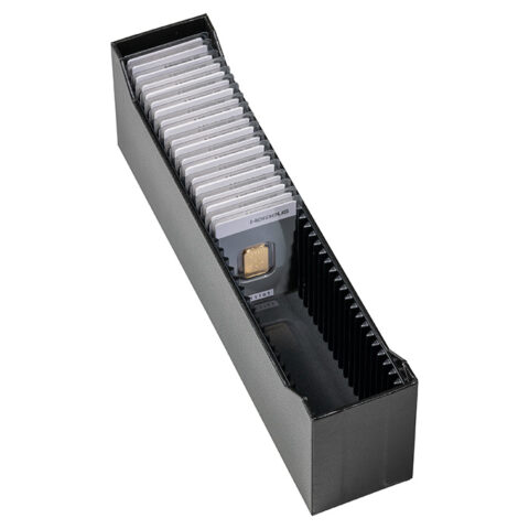 LOGIK archiefdoos voor 40 (goudbar)blister en/of CoinCards