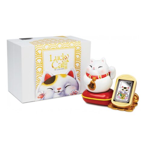 Lucky Cat 2018 1oz Silver