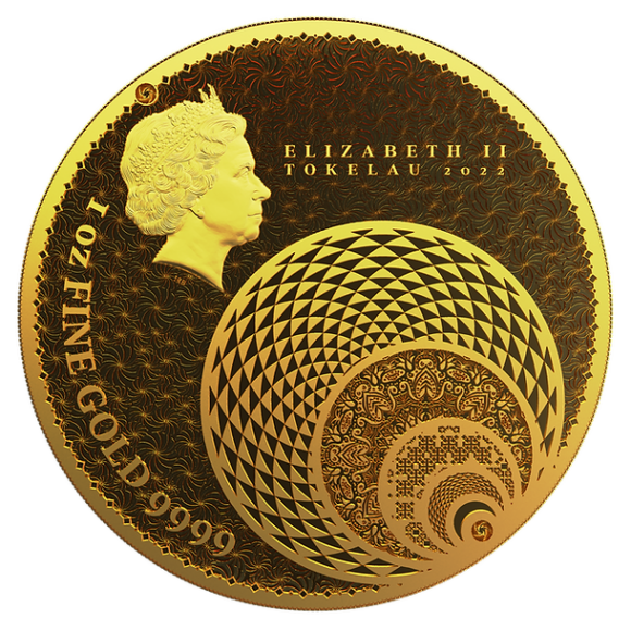 Tokelau - Magnum Opus 2022 Prooflike - 1oz Gold - Afbeelding 2