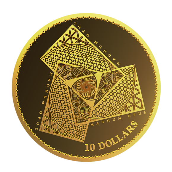 Tokelau - Magnum Opus 2022 Prooflike - 1/10oz Gold