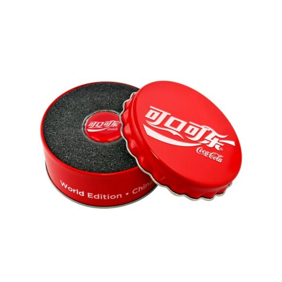 Fiji - $1 Coca Cola Bottle Cap Global Edition #1 China - Afbeelding 3