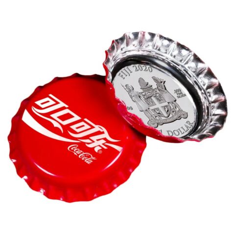 Fiji - $1 Coca Cola Bottle Cap Global Edition #1 China