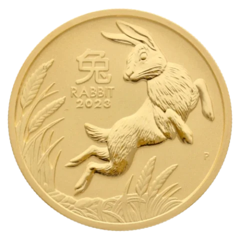 Australia - Lunar III - Year of the Rabbit 2023 - 1oz Goud