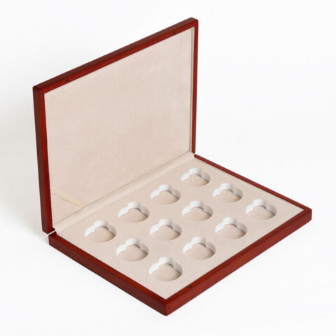 Leuchtturm SIENA Coin case voor 12x Magic Capsules S