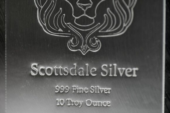 Scottsdale Mint 10oz Silver Stacker Bar - Afbeelding 2