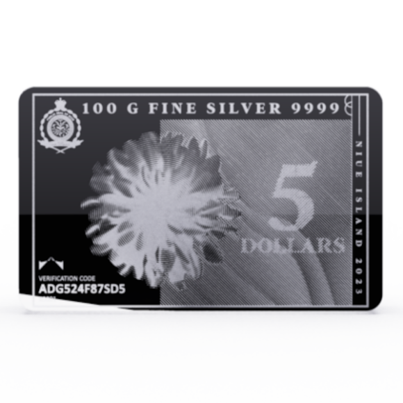 Niue - Silver Note Coinbar - $5 NZD - 2023