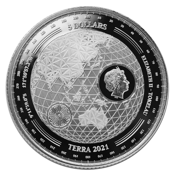 Tokelau - $5 - Terra 2021 (prooflike) - Afbeelding 2