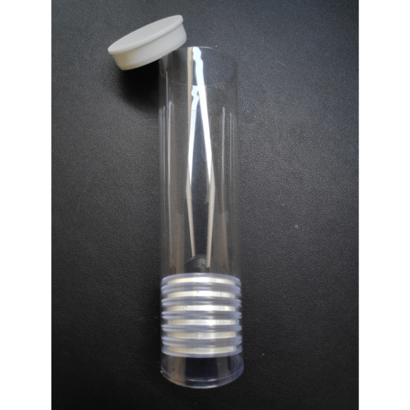 Tube voor 25 munten in capsule (tot 39mm) - Leeg