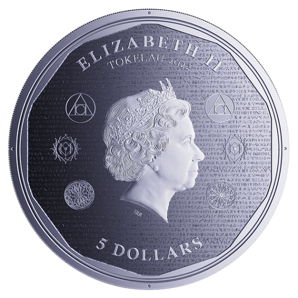 Tokelau - $5 - Vivat Humanitas 2022 (bullion) – Image 2