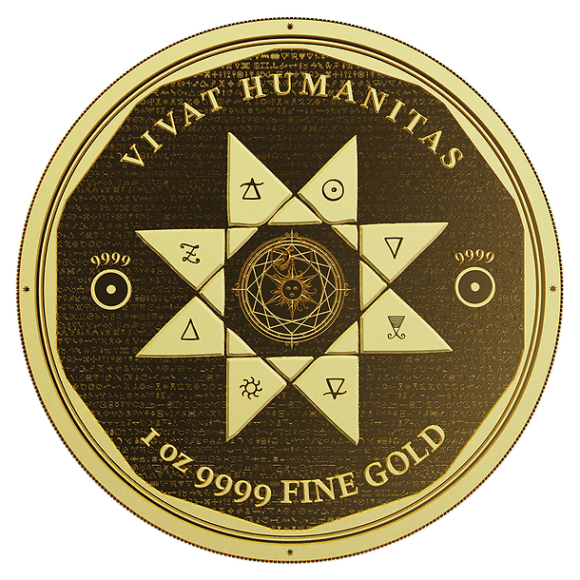 Tokelau - Vivat Humanitas 2022 Prooflike - 1oz Gold