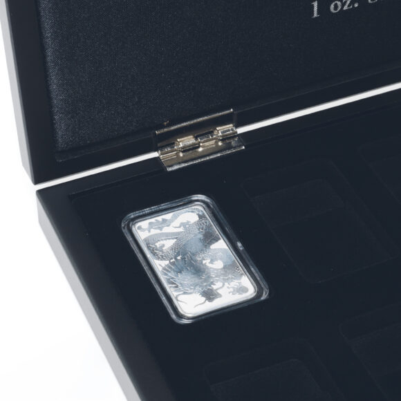 Volterra koffer - Silver Dragon rectangular 1oz Silver - Afbeelding 3