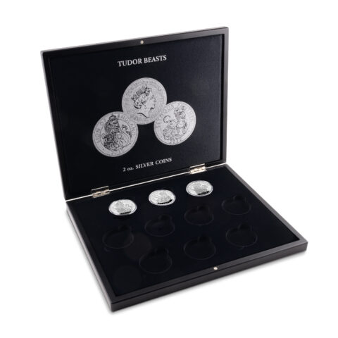 Volterra koffer - Silver Tudor Beasts (2oz)