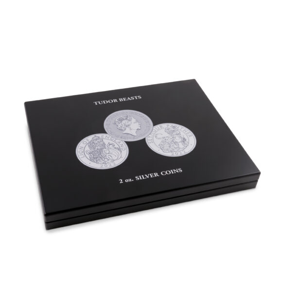 Volterra koffer - Silver Tudor Beasts (2oz) - Afbeelding 2