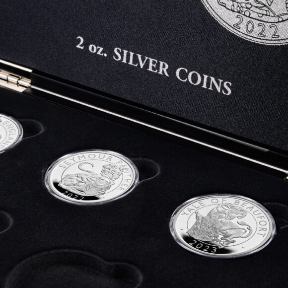 Volterra koffer - Silver Tudor Beasts (2oz) - Afbeelding 3