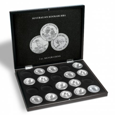 Volterra koffer - Silver Australian Kookaburra (1oz)