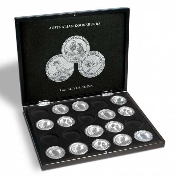 Volterra koffer - Silver Australian Kookaburra (1oz)